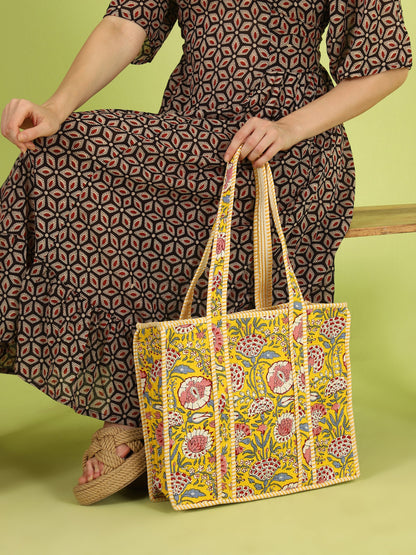 Suprabha Quilted Tote Bag