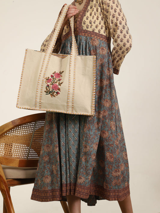 Vritti Canvas Tote Bag