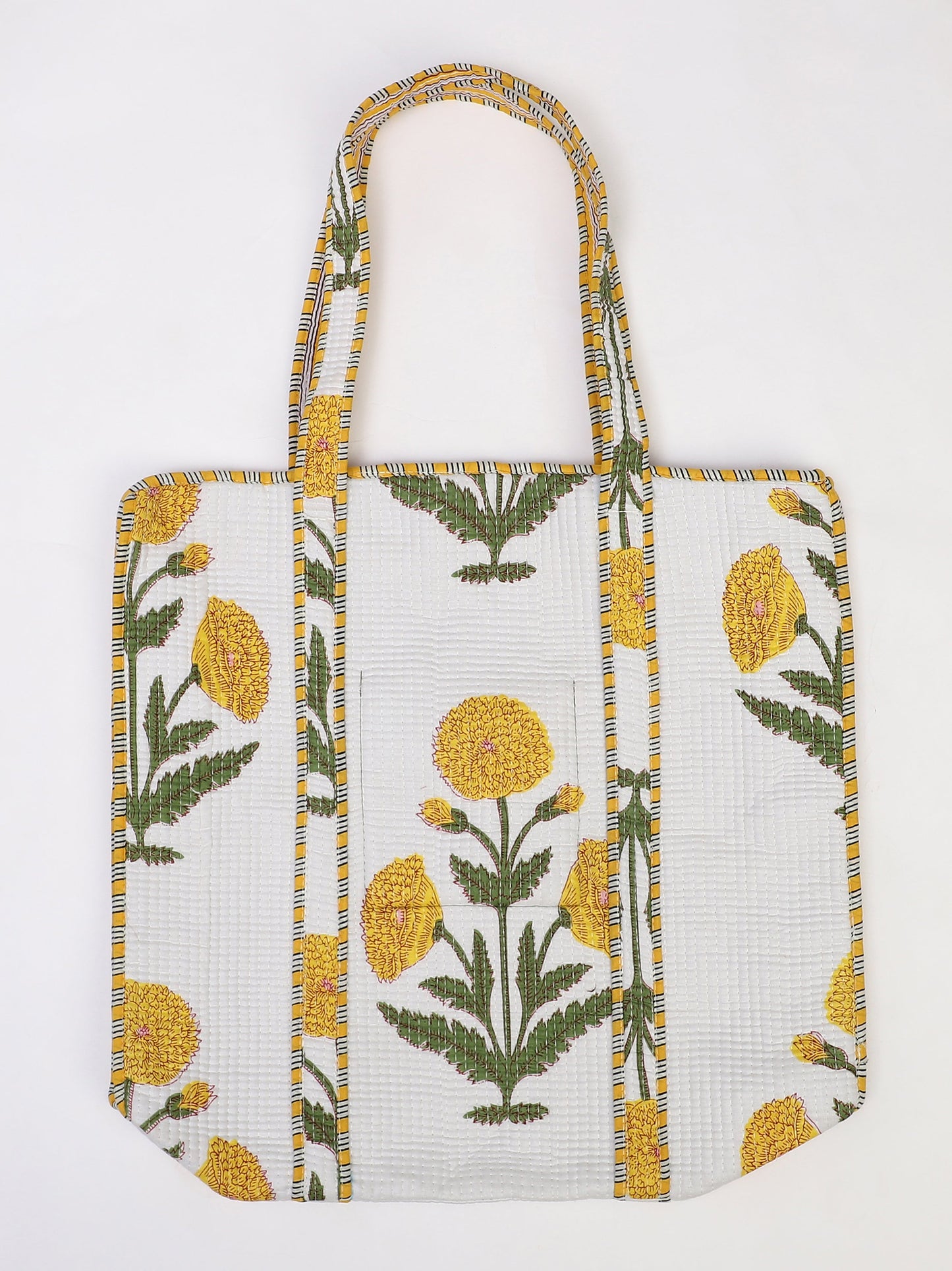 Sarika Quilted Tote Bag