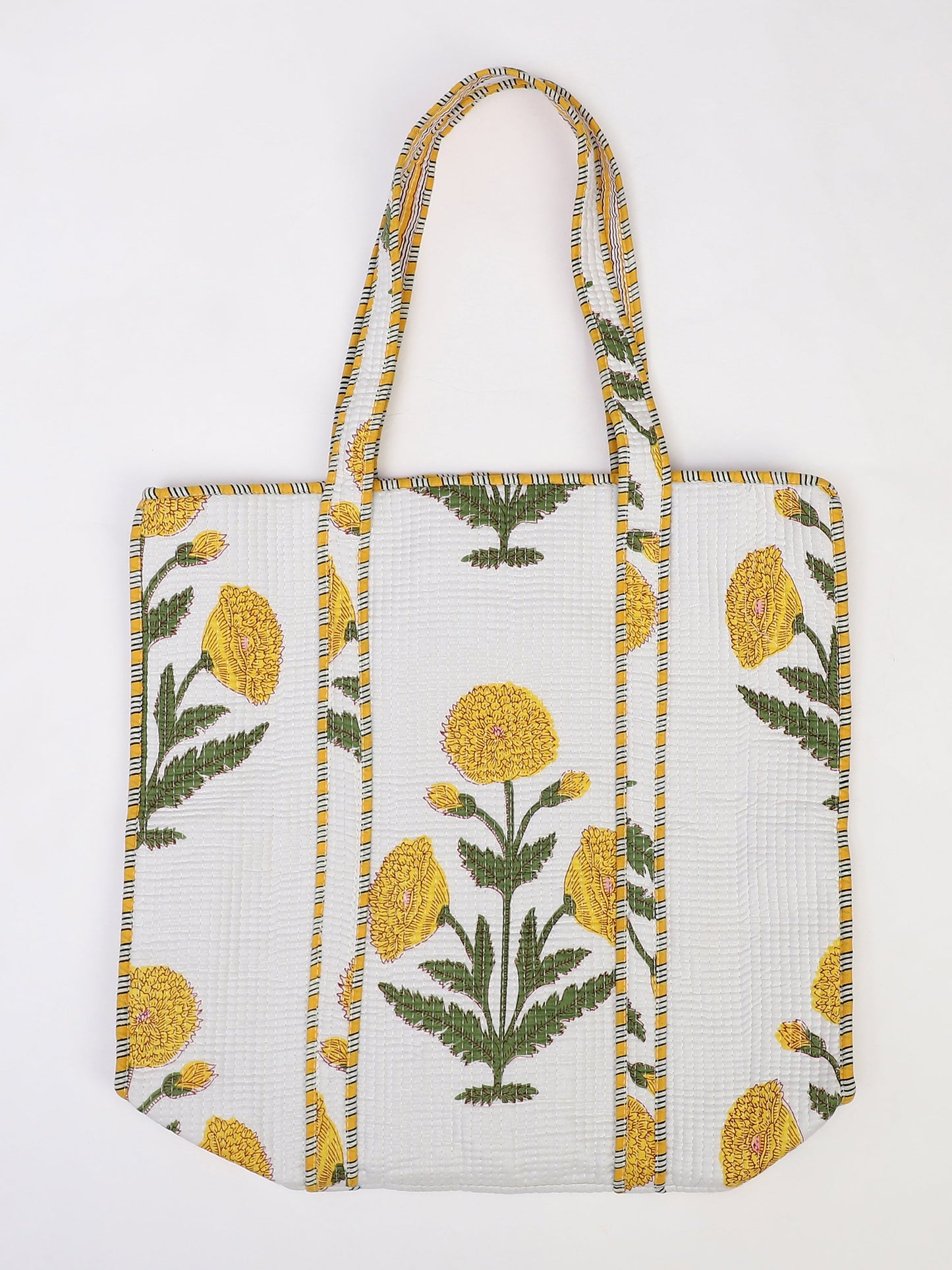 Sarika Quilted Tote Bag