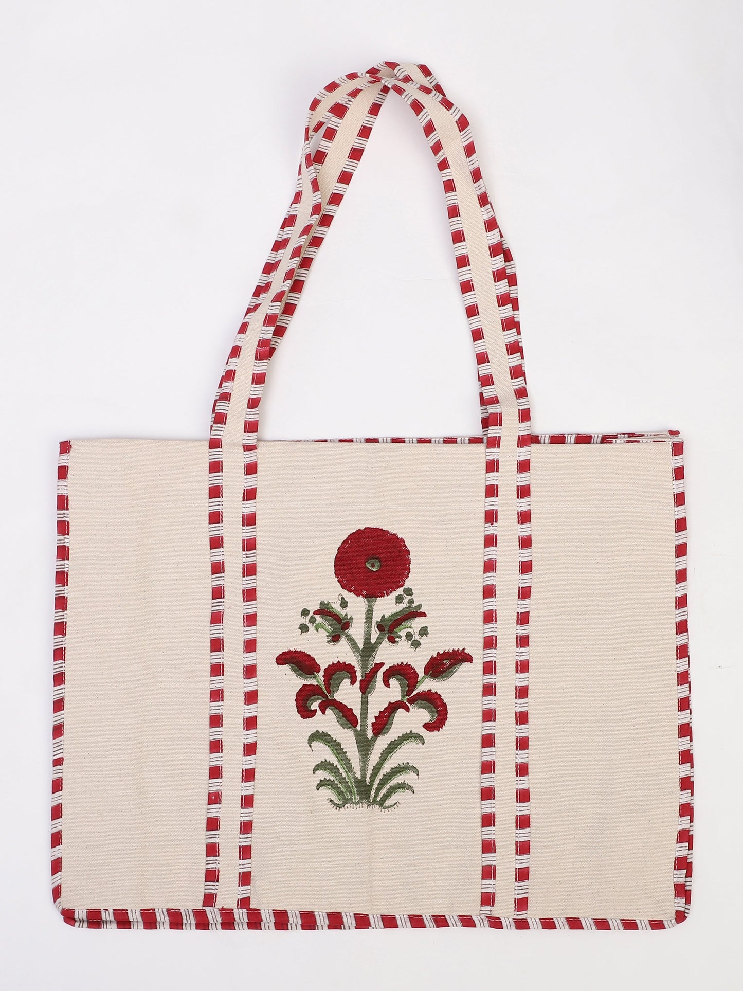 Kesariya Canvas Tote Bag