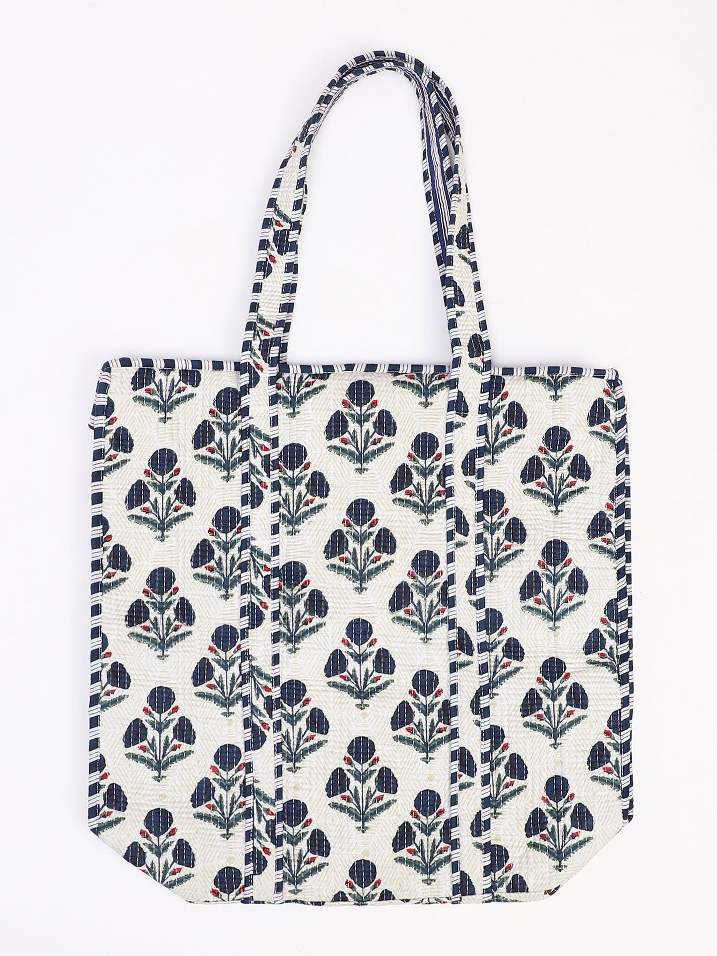 Indira Quilted Tote Bag