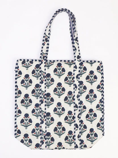 Indira Quilted Tote Bag