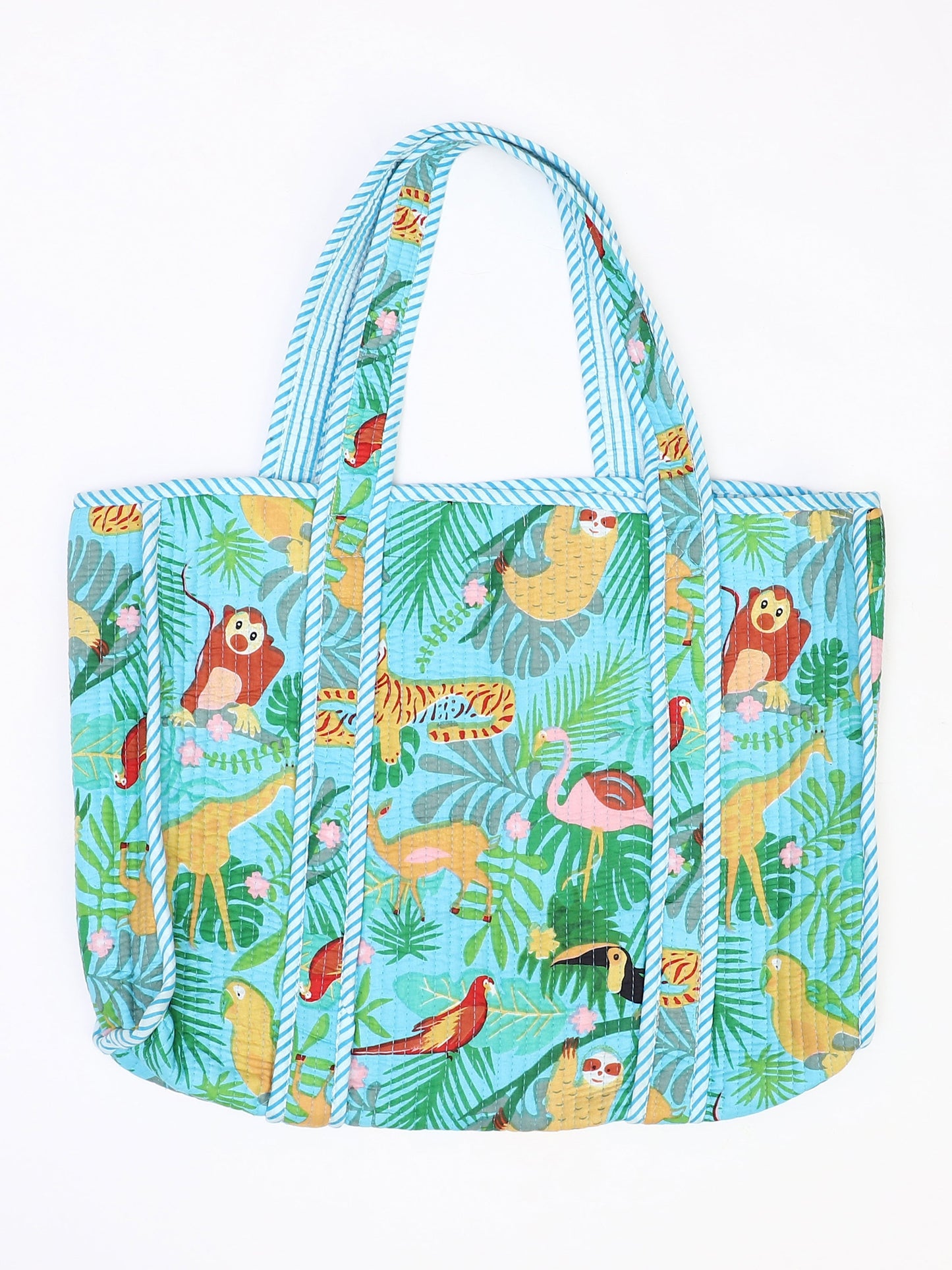 Vanika Quilted Tote Bag