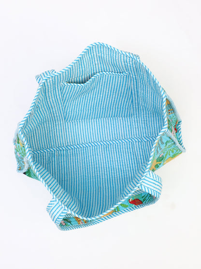 Vanika Quilted Tote Bag