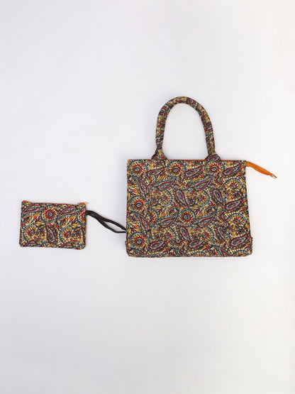 Manjari Tote Set